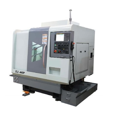 Tipo de banda de cama inclinada Máquina de girar torno CNC FANUC Sj-46p