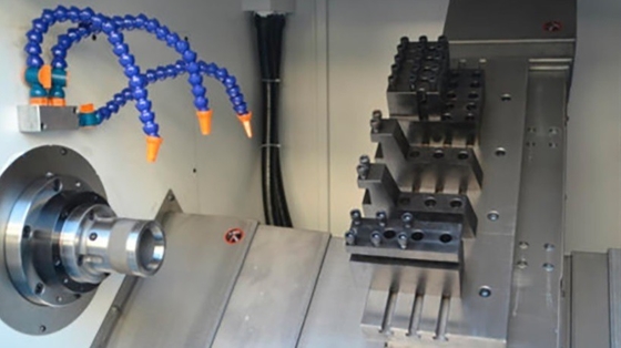 Tipo de banda de cama inclinada Máquina de girar torno CNC FANUC Sj-46p