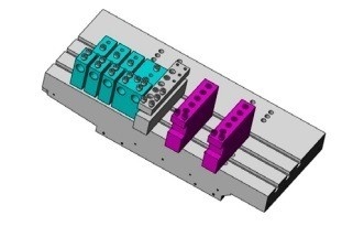 Tipo de banda de cama inclinada Máquina de girar torno CNC FANUC Sj-46p