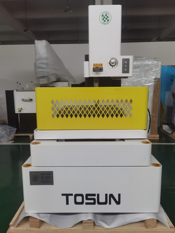 Máquina CNC para cortar alambre de trabajo con chispa D320c con servomotor y descarga eléctrica